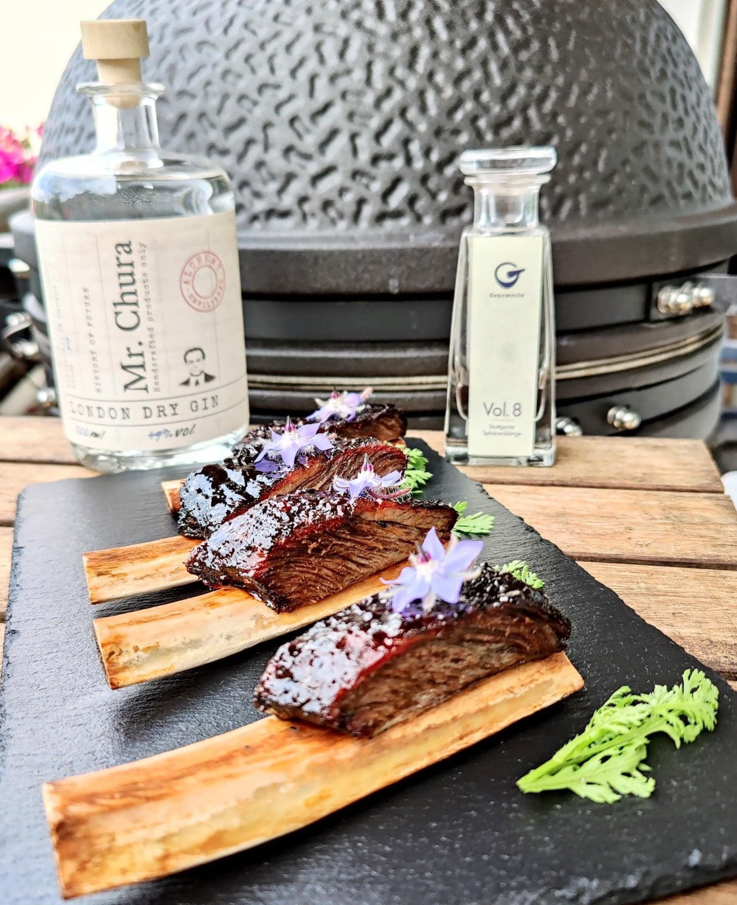 Mittags ein veredeltes Rippchen mit Mr.Chura & Friends genießen - what else?