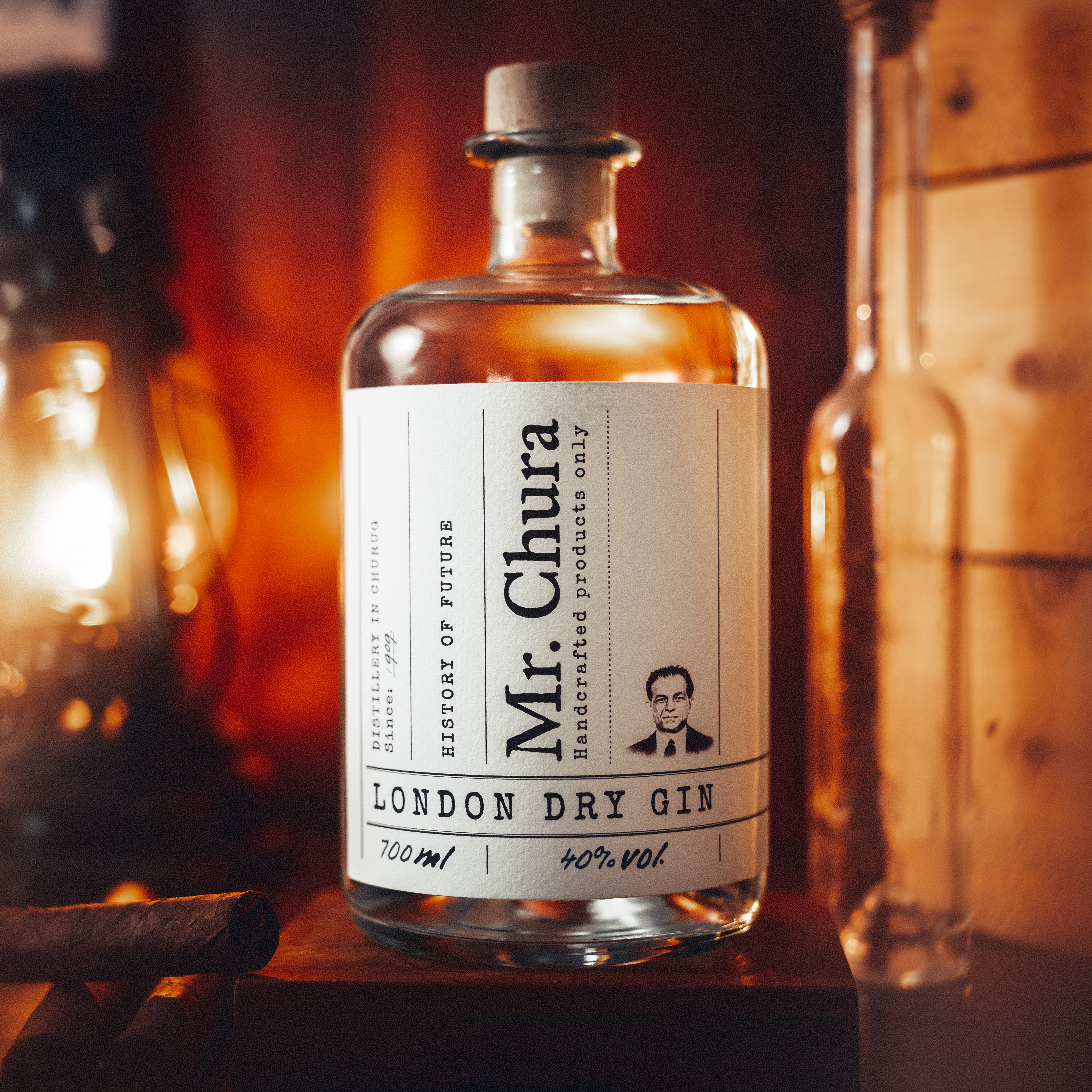 Mr. Chura London Dry GIN 40%, 700ml