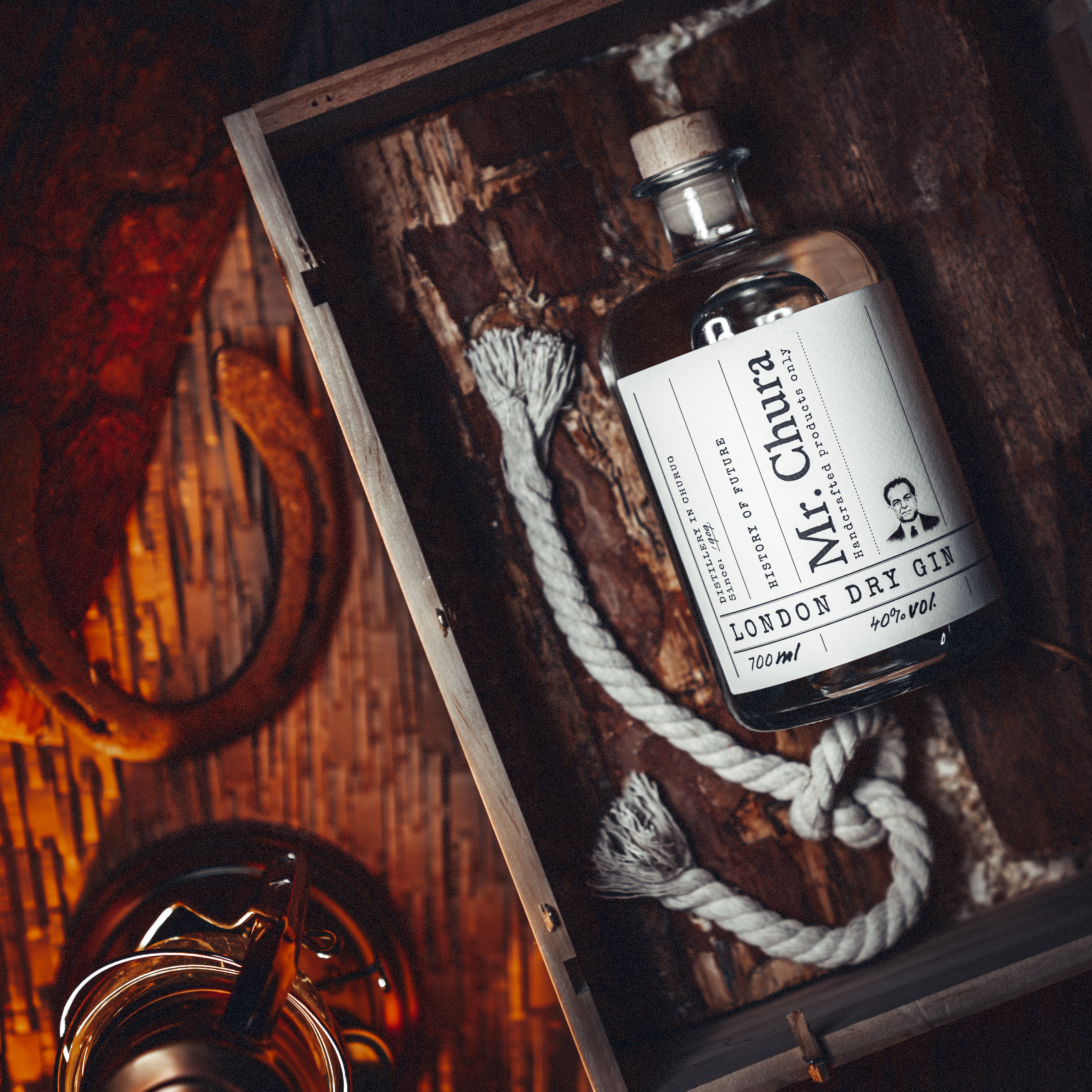 Mr. Chura London Dry GIN 40%, 700ml